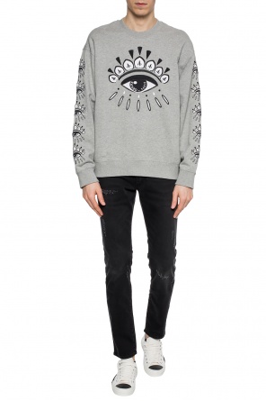Bluza z wyszytym wzorem z logo, zdjęcie 2 Bluza z wyszytym wzorem z logo od Kenzo